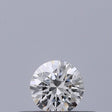 0.18 carat Round diamond E VVS2 Excellent