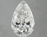 1.58 carat Pear diamond E VVS1 
