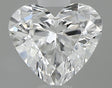 0.37 carat Heart diamond D VVS2 