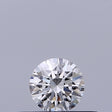 0.23 carat Round diamond D VVS2 Excellent