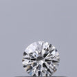 0.18 carat Round diamond E VVS2 Excellent