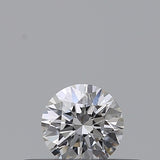 0.19 carat Round diamond E  VVS1 Excellent