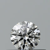 0.21 carat Round diamond E VVS1 Excellent