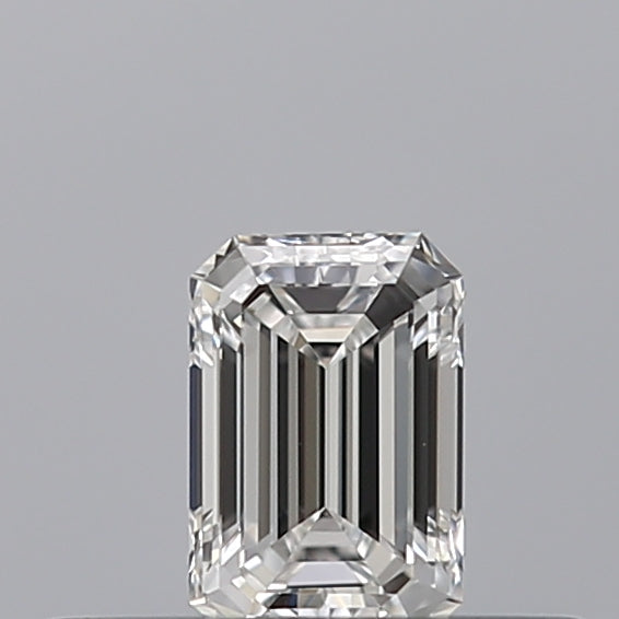 0.23 carat Emerald diamond E VVS1 