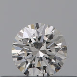 0.21 carat Round diamond F  VVS1 Excellent