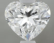 0.60 carat Heart diamond D VVS1 