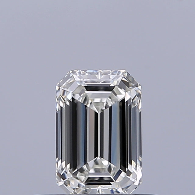 0.42 carat Emerald diamond H VVS1 