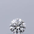 0.18 carat Round diamond E VVS2 Excellent