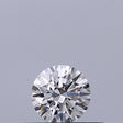 0.22 carat Round diamond F VVS1 Excellent