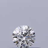 0.22 carat Round diamond F VVS1 Excellent