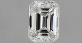 0.33 carat Emerald diamond G VVS1 