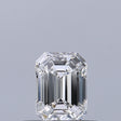 0.30 carat Emerald diamond E VVS2 