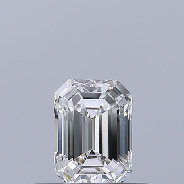 0.30 carat Emerald diamond E VVS2 