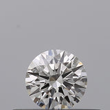 0.24 carat Round diamond D IF Excellent