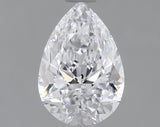 1.00 carat Pear diamond D SI1 