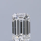 0.40 carat Emerald diamond E SI1 