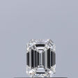 0.23 carat Emerald diamond G VVS1 
