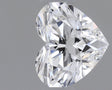 0.53 carat Heart diamond F VVS2 