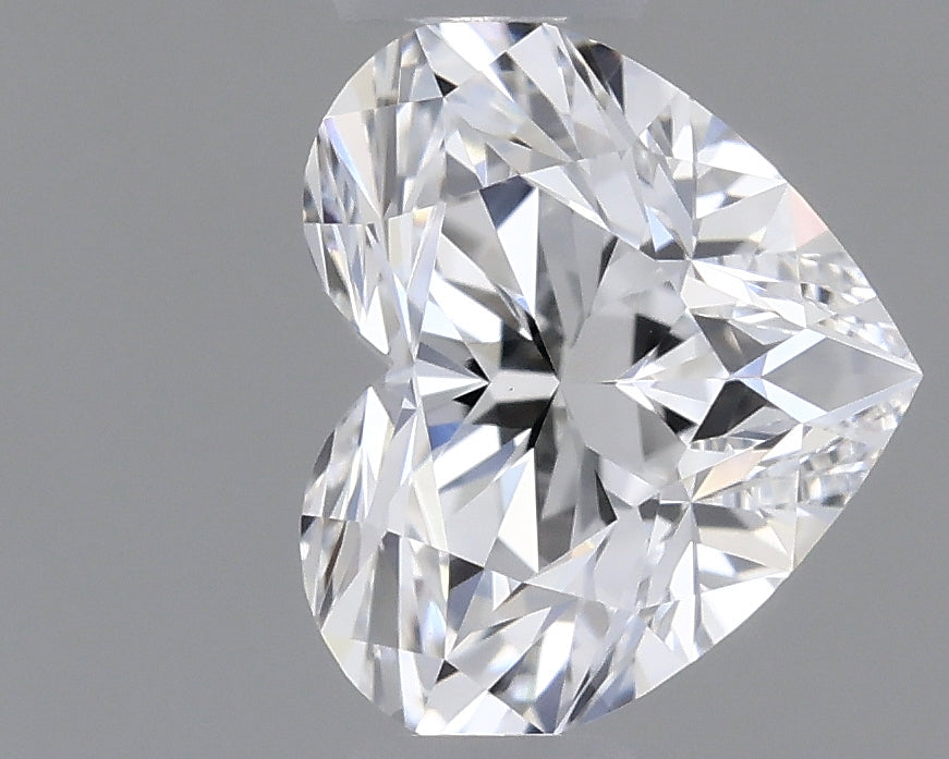 0.53 carat Heart diamond F VVS2 