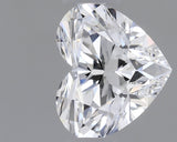 0.53 carat Heart diamond F VVS2 