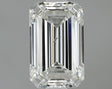 0.84 carat Emerald diamond G SI1 