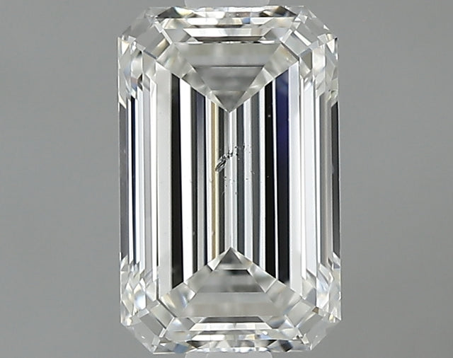 0.84 carat Emerald diamond G SI1 