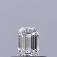 0.24 carat Emerald diamond E VVS1 