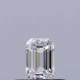 0.24 carat Emerald diamond E VVS1 