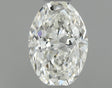 0.44 carat Oval diamond I IF 
