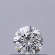 0.26 carat Round diamond F IF Excellent