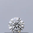 0.19 carat Round diamond F IF Excellent