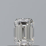 0.25 carat Emerald diamond E VVS1 