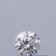 0.19 carat Round diamond E VVS1 Excellent