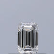 0.24 carat Emerald diamond F VVS1 