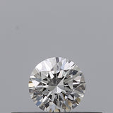 0.18 carat Round diamond E IF Excellent