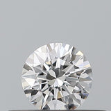 0.21 carat Round diamond D  VVS1 Excellent