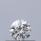 0.25 carat Round diamond F IF Excellent