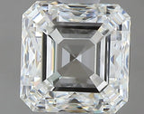 0.93 carat Asscher diamond J  VVS2 Fair