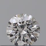 0.21 carat Round diamond D  VVS2 Excellent