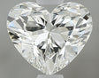 0.81 carat Heart diamond J VS2 
