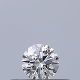 0.18 carat Round diamond E VVS2 Excellent