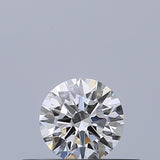 0.27 carat Round diamond E IF Excellent