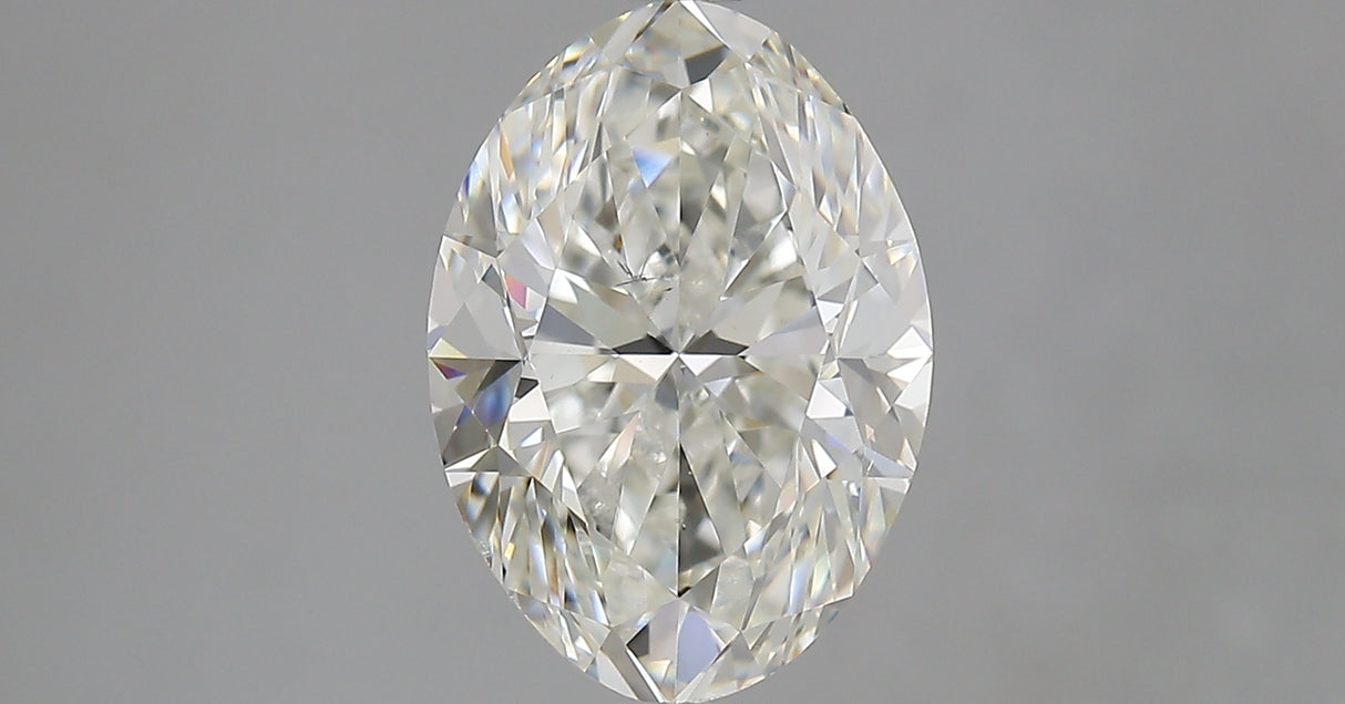 3.01 carat Oval diamond I SI1 
