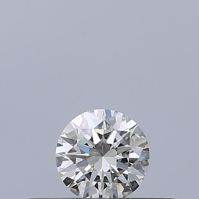 0.19 carat Round diamond F IF Excellent