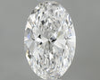 0.50 carat Oval diamond F VVS2 