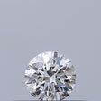 0.23 carat Round diamond D VVS2 Excellent