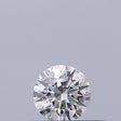 0.21 carat Round diamond F VVS1 Excellent