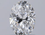 0.80 carat Oval diamond D VVS2 