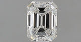 0.23 carat Emerald diamond F VVS1 