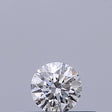 0.19 carat Round diamond E VVS1 Excellent